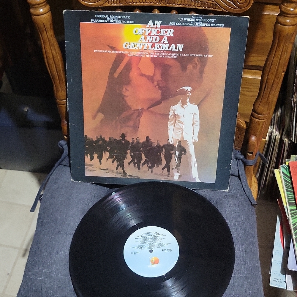 An Officer and a Gentleman Vinyl Record~1982